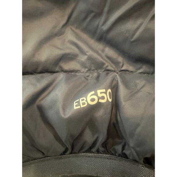 Eddie Bauer CirrusLite Down Hooded Jacket Zip Dark Blue Puffer Men's Size XL - Picture 11 of 15